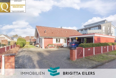 Charmantes Einfamilien-Blockhaus mit Kamin, Terrasse und Doppelcarport in Achims TOP-Lage!