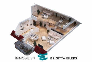 Ohne Käuferprovision: Charmante Maisonette mit Galerie, Balkon, TG-Stellplatz & Top-Energieeffizienz